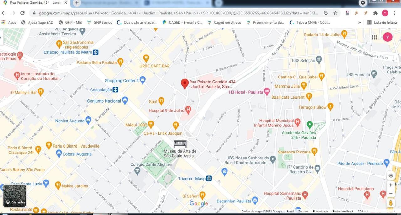 O Viajante Av Paulista Hostel Сао Паоло Екстериор снимка
